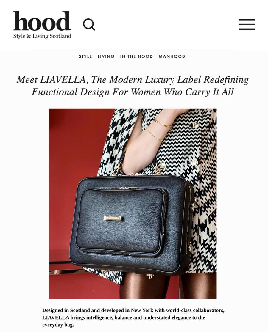 hood Style and Living Scotland feature on LIAVELLA