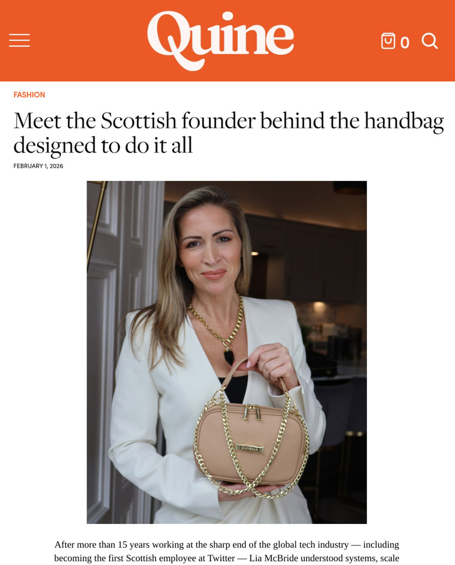 Quine feature on LIAVELLA founder Lia McBride