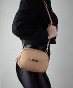 Load image into Gallery viewer, Long Leather Strap: Crème Caramel
