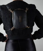 Load image into Gallery viewer, Double Long Leather Straps: Noir
