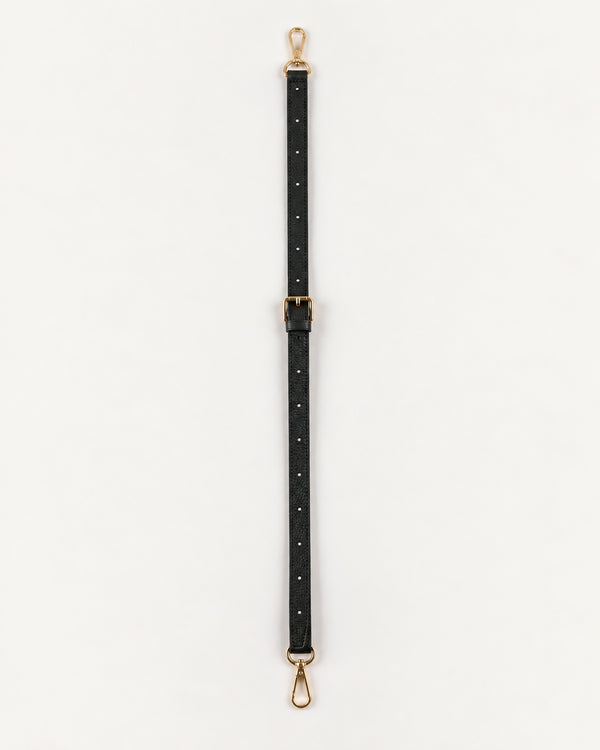 Long Leather Strap: Noir